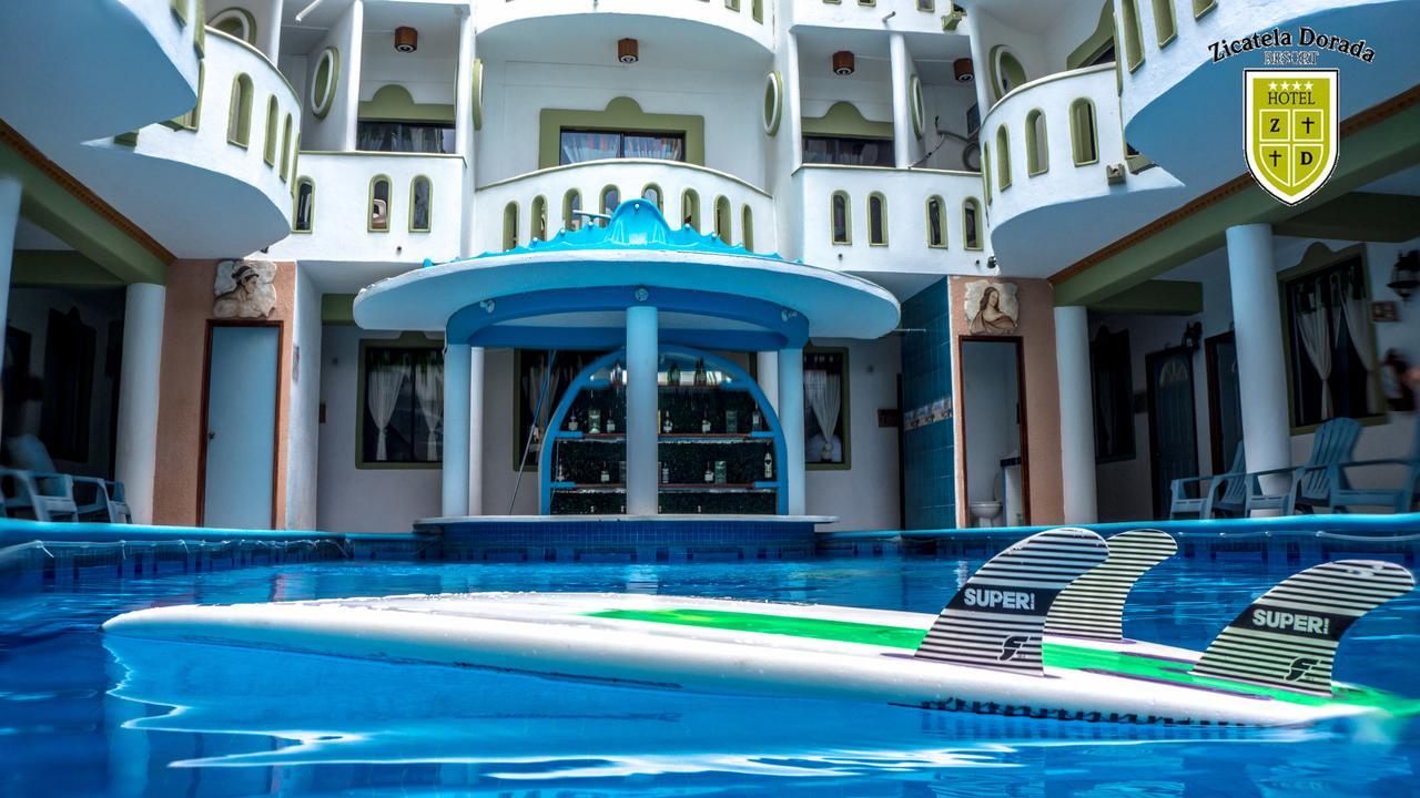 Hotel Zicatela Dorada Puerto Escondido  Eksteriør billede